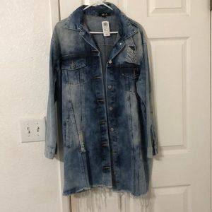 Denim Trench